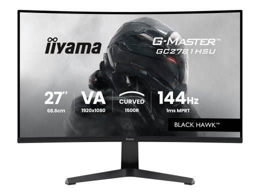 iiyama G-MASTER Black Hawk GC2781HSU-B1 27' Full HD 144Hz HDMI DisplayPort Monitor