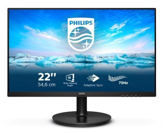 Philips V Line 222V8LA/00 21,5-tollise Full HD LCD must monitor
