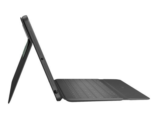 Logitech Rugged Combo 3 klaviatūra ir Folio dėklas kabelis Apple 10.2 colių iPad (7-oji, 8-oji, 9-oji karta)