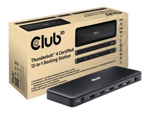 Club 3D CSV-1582 12-in-1 Thunderbolt 4 dokkimisjaam