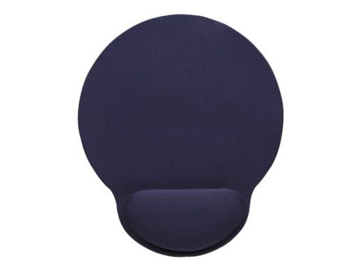 Manhattan Wrist-Rest Gel Mouse Pad with Non-Slip Base Blue