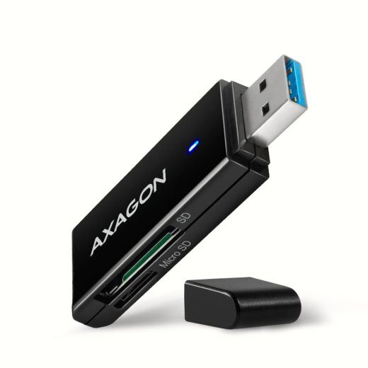 MÄLU LUGER USB3.2/SD/MICROSD CRE-S2N AXAGON