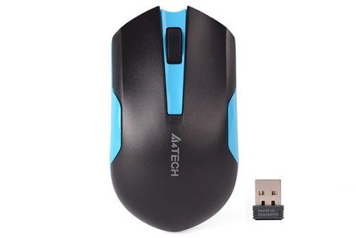 A4Tech G3-200N pelė Abi rankos RF Belaidis Optinė 1000 DPI