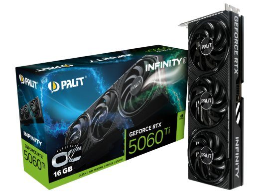 Palit GeForce RTX 5060 TI Infinity 3 OC 16GB
