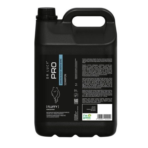 DR LUCY Pro Fluffy Rough Coat koerte šampoon - 5l