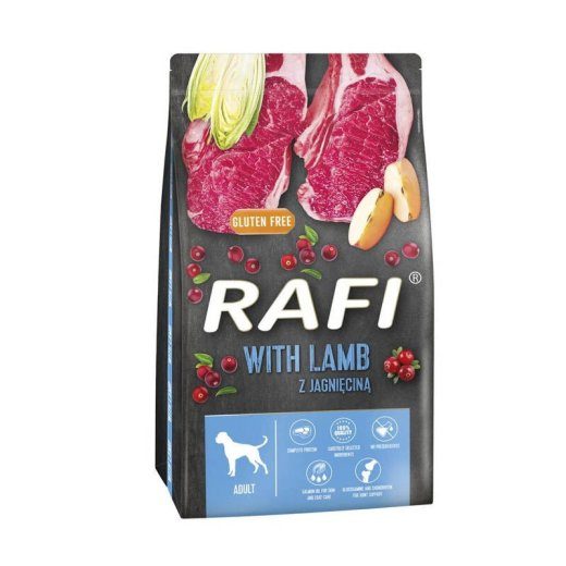 RAFI lammaliha sisaldav - kuiv koeratoit - 3kg