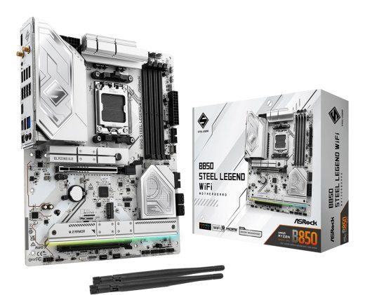 Asrock B850 Steel Legend WiFi emalauda AMD B850 Socket AM5 ATX