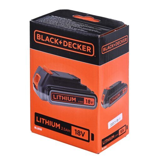 Black+Decker BL2518-XJ 18 V 2,5 Ah elektritööriista aku