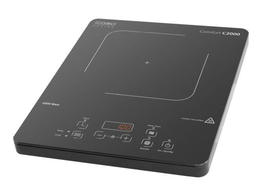 Caso Free standing table hob Comfort C2000 Süütajate/küpsetustsoonide arv 1 Sensor Induktsioon Must