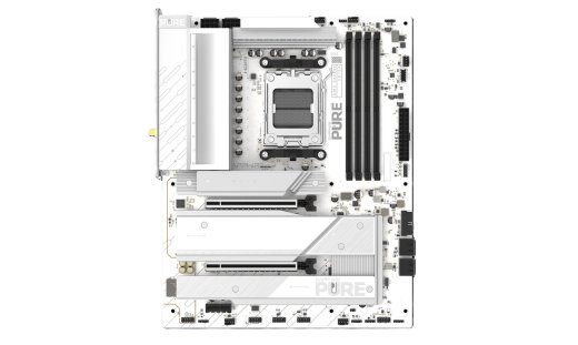 SAPPHIRE PURE X870A WIFI 7 emaplaat