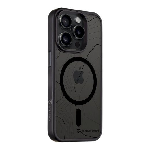Tactical MagForce Hyperstealth Sika Cover for iPhone 15 Pro / asphalt