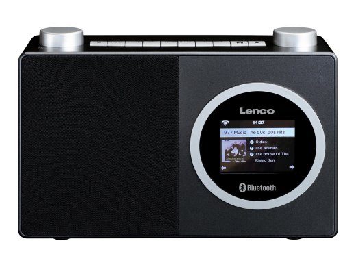 Lenco DIR-70 võrgu audio mängija 3Watt must