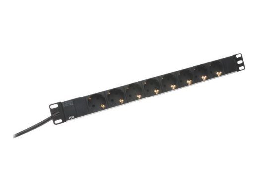 DIGITUS DN-95401 8-pin pistikupesa 16A must 2m