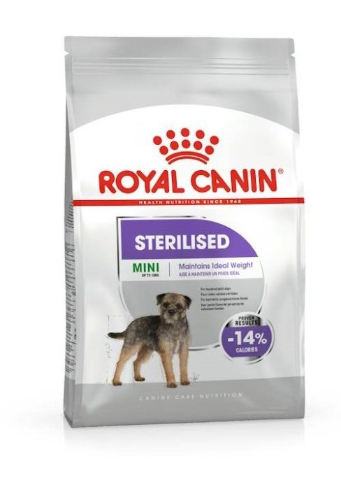 Royal Canin CCN MINI STERILISED - kuiv toit täiskasvanud koertele - 3kg