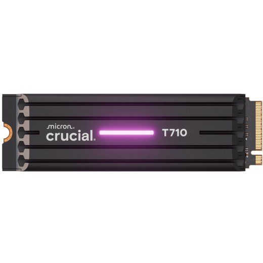 Crucial T710 1TB M.2 PCI Express 5.0 x4 (NVMe) SSD jahutusprofiiliga