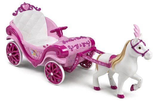 Huffy elektriline Disney Princess kõrge 6 V roosa