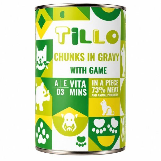 TILLO tükid graasis Metsand – märkimunakoeratoit – 1250g