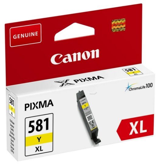 Canon CLI 581Y XL kollane tintpatri 187 lehekülge 2051C001