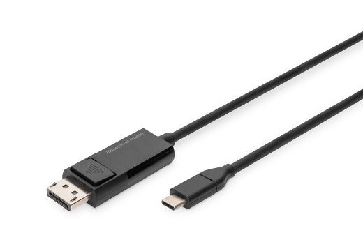 Digitus kahesuunaline adapterkaabel 2 m AK-300334-020-S USB Type C to DisplayPort