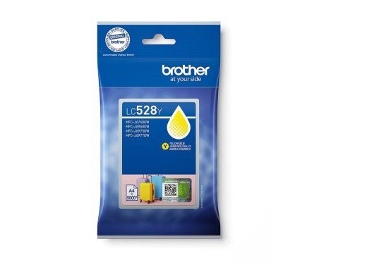 Brother LC528Kollane Tindipatron