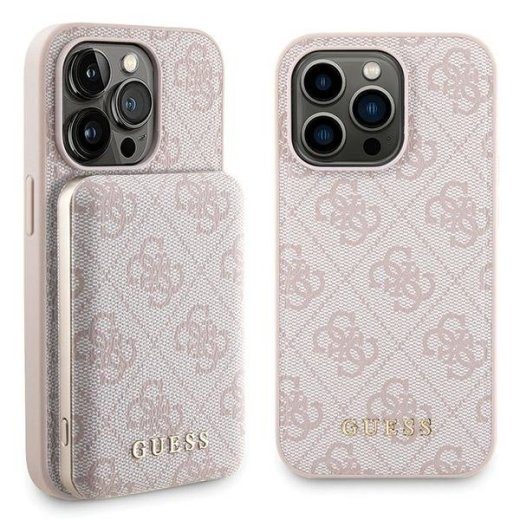 Guess GUBPM5P14L4GEMGP Tagakaas + Powerbank Apple iPhone 14 Pro jaoks