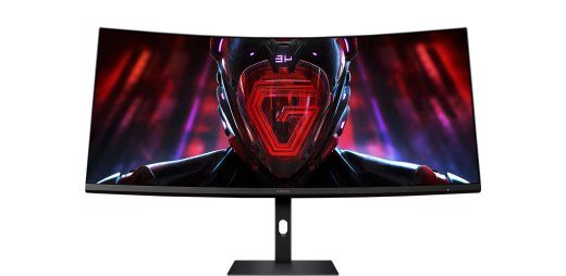 Xiaomi 34 UltraWide 3440 x 1440 išlenktas žaidimų monitorius HDMI DisplayPort 180Hz