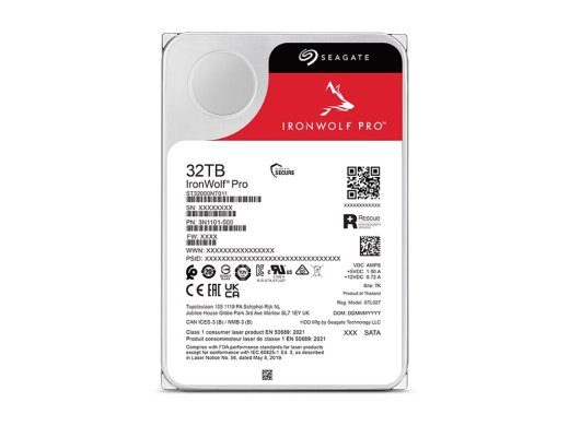 Seagate IronWolf Pro kietasis diskas ST32000NT000 32TB 3.5 Serial ATA-600 7200rpm