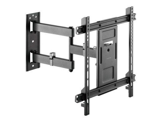 LogiLink täisliikuva kinnitusega LCD/kumer LCD TV-le - must