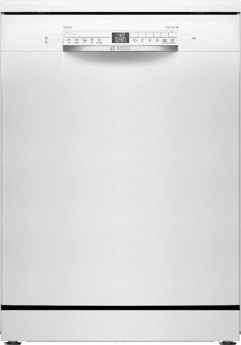 Bosch Serie 2 SMS2ITW09E Nõudepesumasin Klass E Vaba seisev 46dB Valge