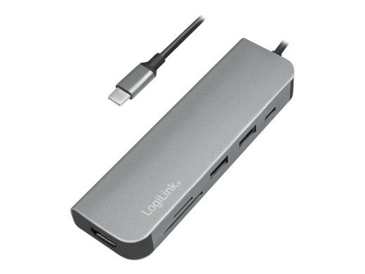 LogiLink USB-C multifunktsionaalne hub USB-C 3.2 dokkimisjaam
