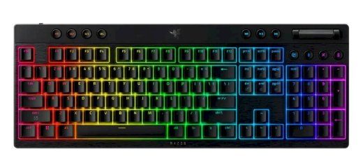 Razer BlackWidow V4 Low-profile HyperSpeed Gaming Keyboard Wireless US Yellow Linear
