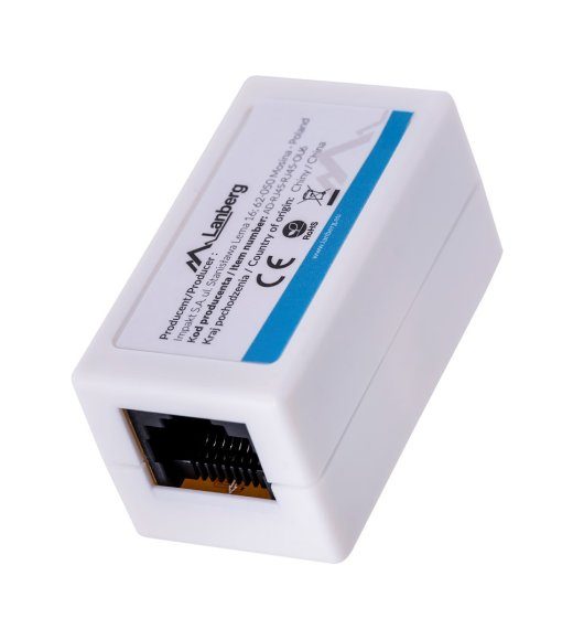 Lanberg AD-RJ45-RJ45-OU6 võrgu jaotur valge