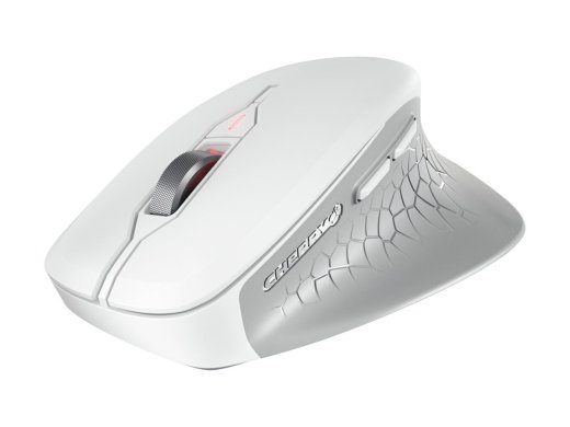 CHERRY STREAM MOUSE COMFORT Optiline Juhtmevaba Hall Valge