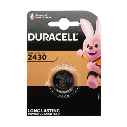 Duracell aku DL2430 BL1 CR2430 Liitium 1 tk(d)