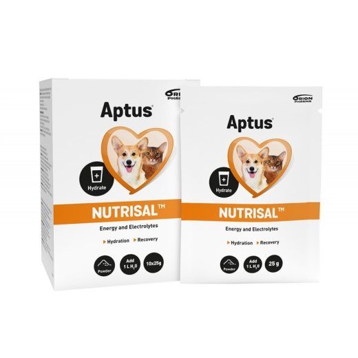 APTUS Nutrisal Hüdratatsioon - toidulisandid koertele ja kastele – 10x25g