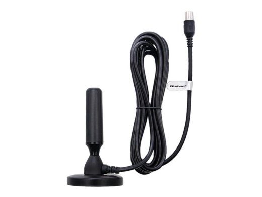 Qoltec Antenni Must 470 - 862 MHz