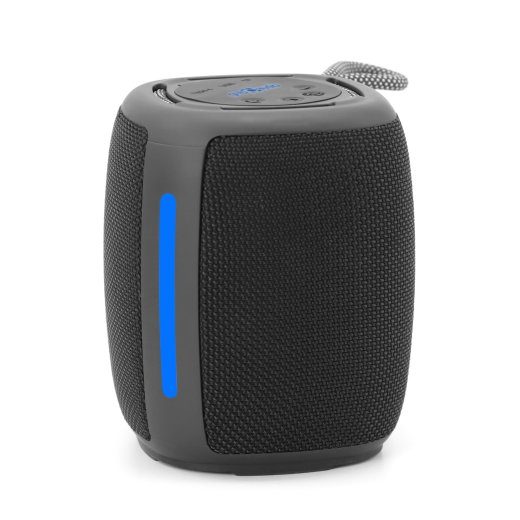 Nešiojama kolonėlė GEMBIRD juoda Nešiojama/Belaidė 1xUSB-C Bluetooth SPK-BT-LED-03-BK