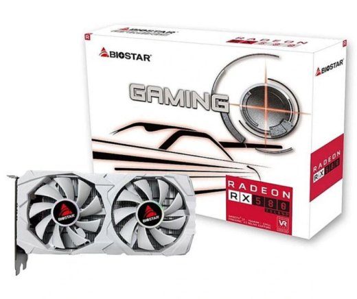 Graphics Card BIOSTAR AMD Radeon RX 580 8 GDDR5 256 bit PCI Express x16 3.0 VA5825RQ82