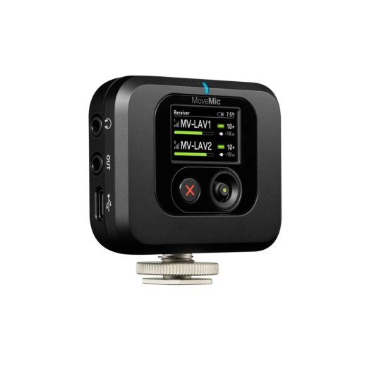 Shure MV-R-Z6 juhtmega mikrofoni vastuvõtja kaamera kinnitus