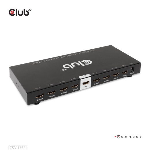 VIDEO JAGUNDAJA HDMI 8PORT/3D 4K 60HZ CSV-1383 CLUB3D