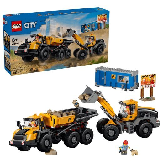 LEGO CITY 60494 Vilktys su priekinės galvos krautuvu