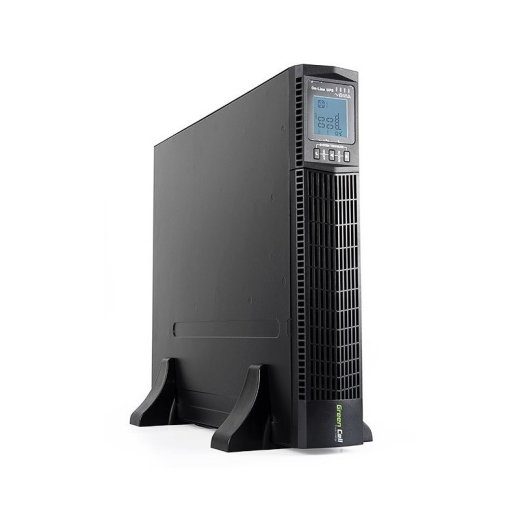 Green Cell UPS14 nenutrūkstantis maitinimo šaltinis (UPS) Dviguba konversija (Online) 2 kVA 1800 W 6 AC lizdas(-ai)