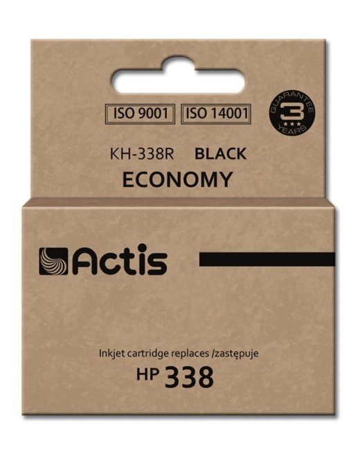 Actis KH-338R tint (asendab HP 338 C8765EE; Standard; 15 ml; must)