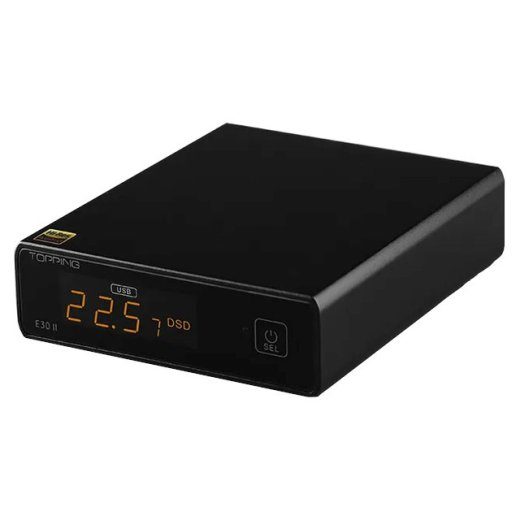Topping E30 II BK - kõrglaadsus USB DAC, must
