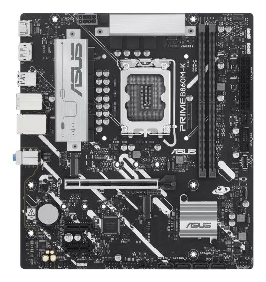 Mainboard ASUS Intel B860 Express LGA1851 Micro-ATX Memory DDR5 Memory slots 2 2xPCI-Express 4.0 1x 1xPCI-Express 4.0 16x 2xM.2 1xHDMI 1xDisplayPor...