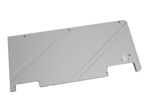 EkWaterBlocks EK-Quantum Vector Strix videokaardi vedeljahitussüsteemi tagaplaat 1-pakk hõbedane