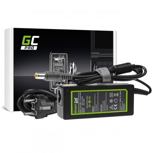 Green Cell AD16AP toiteadapter/inverter Sisekasutus 65 W Must