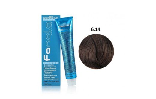 Fanola Colouring Cream Hair Dye 6.14 100 ml