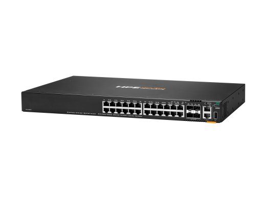 HPE Aruba Networking CX 6200F 24G 4SFP+ 24-Port Gigabit Ethernet Switch