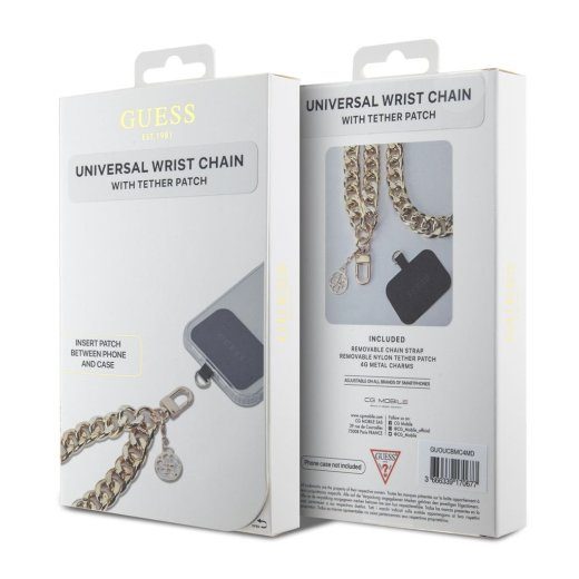 Guess universaalne randmerihm 4G charm / kuld